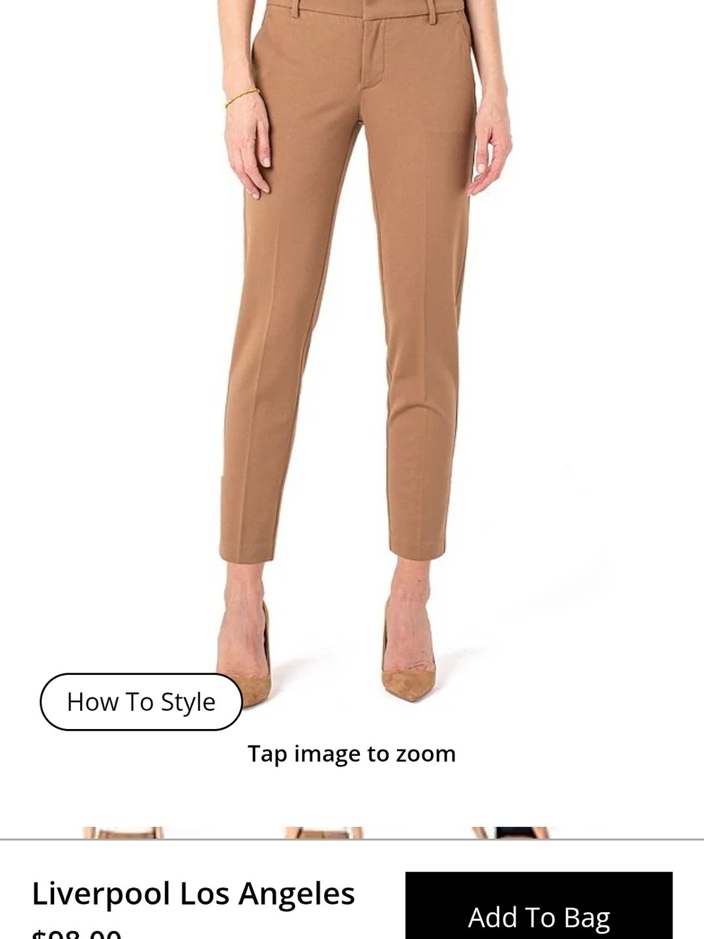 Liverpool Los Angeles Kelsey Stretch Slim Leg Ponte Trouser Pants